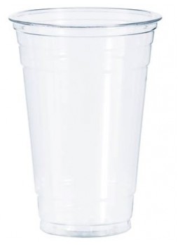 SOLO® PETE Ultra Clear™ Translucent Plastic Cold Cups, 16 oz., 1,000/Case